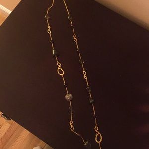Alexis Bittar Gold tone necklace